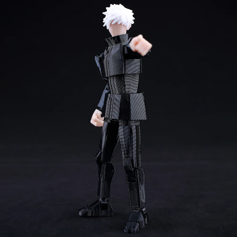 Poseable Anime Figure 3D Multi-Jointed Action Model Toy