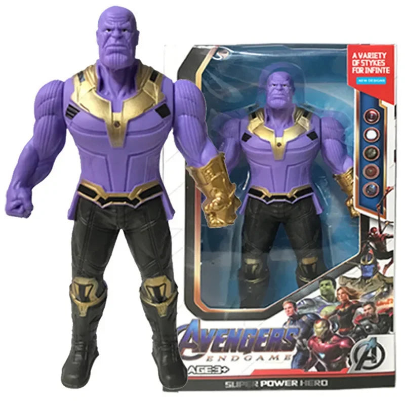 Superhero Action Figure 17cm Luminous Collectible Model Toy