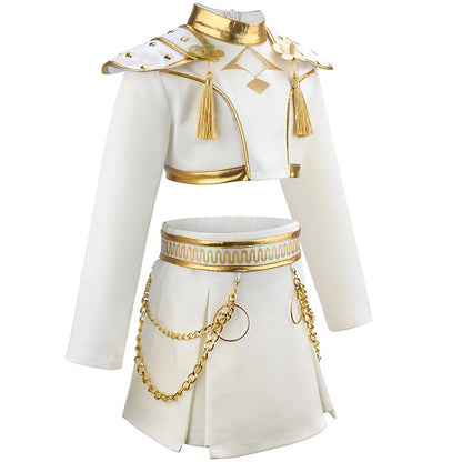 Girls Cosplay Costume Set 3PCS Kids Carnival Party Outfit