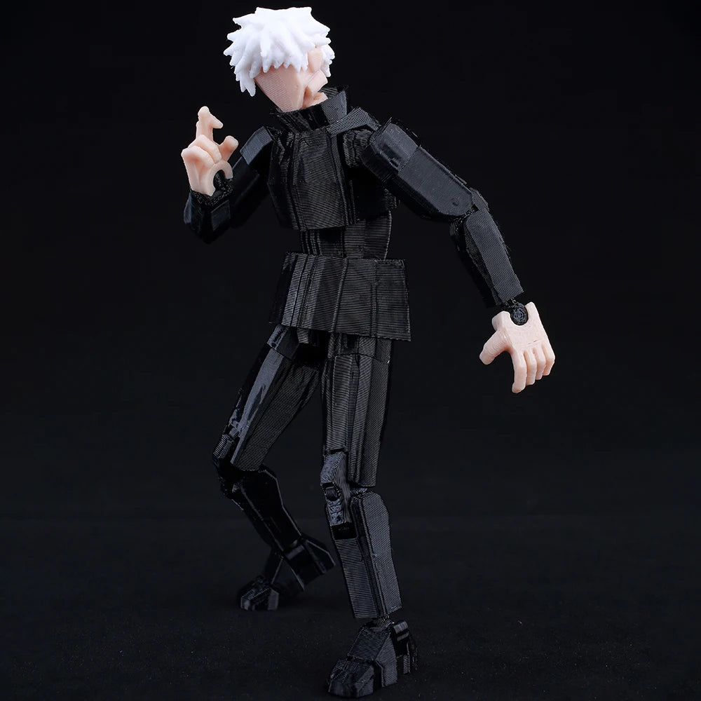 Poseable Anime Figure 3D Multi-Jointed Action Model Toy