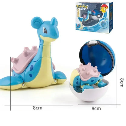 Pokémon Figure Toy Deform Poke ball Action Figure Set