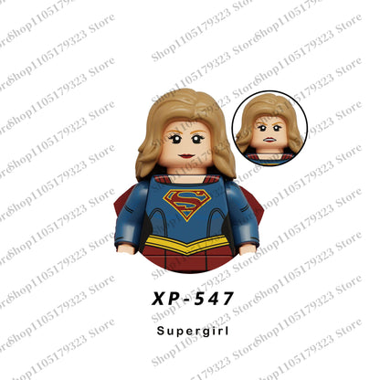 Superhero Building Block Figures Mini Brick Toys