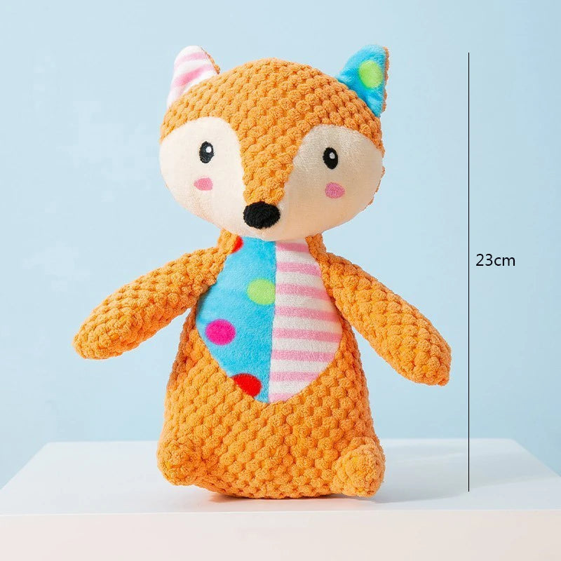 Dog Squeaky Toy Plush Interactive Chew Toy for Dogs