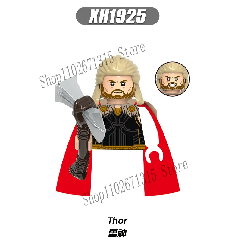 Marvel Avengers Building Block Figures Superhero Bricks