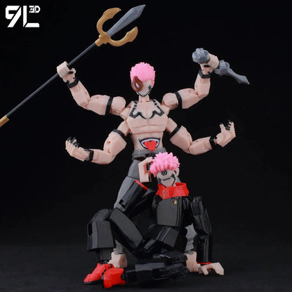 Titan 13 Action Figure 14cm Poseable Robot Model
