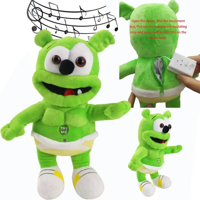 Singing Gummy Bear Plush Toy