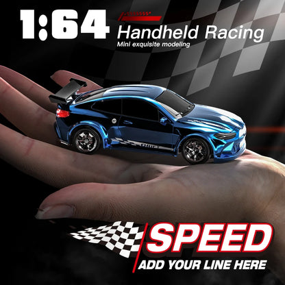 KF20 1:64 Mini RC Drift Car – 4WD Desktop Racing Remote Control Car