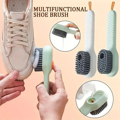 Liquid Shoe Brush Multi Surface Soft Bristle Cleaning Brush