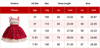 Moana 2 Dress for Girls Princess Costume with Accessories