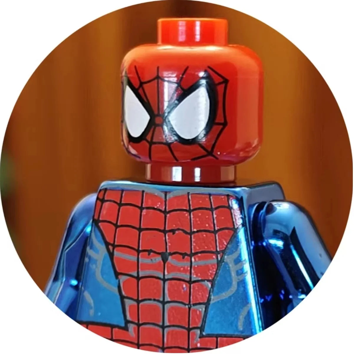 Mr Gold Building Block Figure Chrome Gold Minifigure