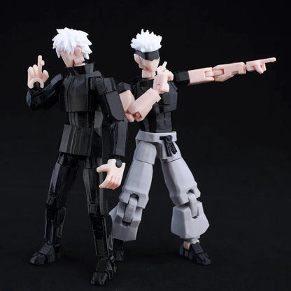 Poseable Anime Figure 3D Multi-Jointed Action Model Toy