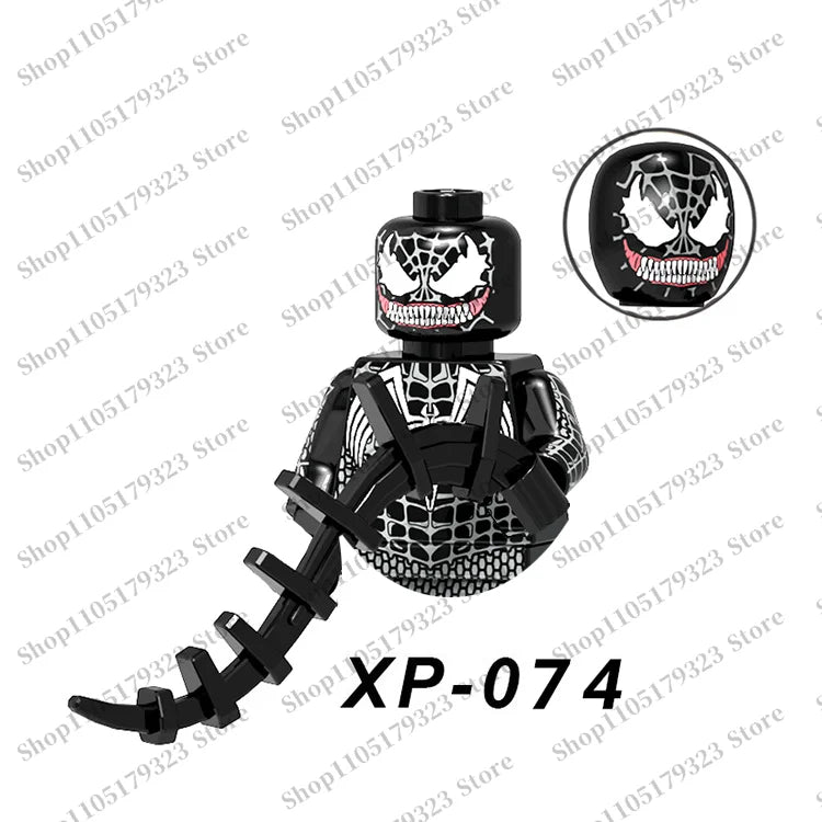 Superhero Building Block Figures Mini Brick Toys