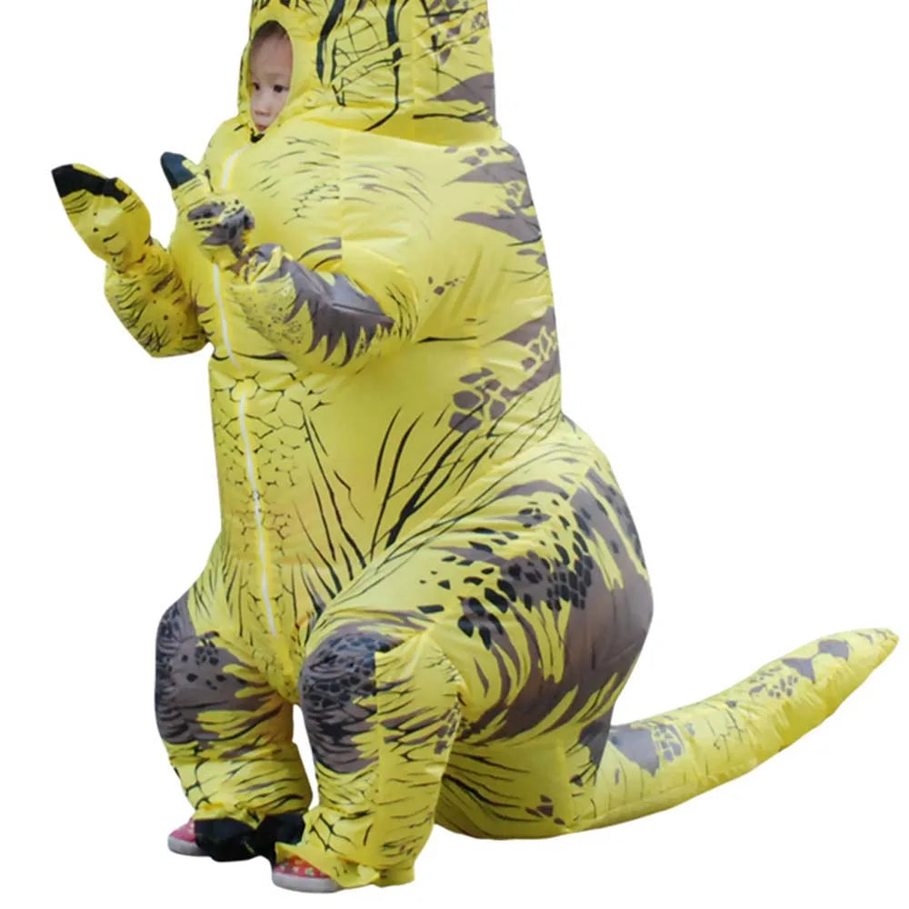 Inflatable T-Rex Costume Funny Dinosaur Halloween Suit