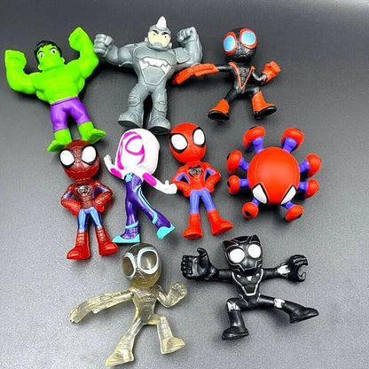 Marvel Spidey Action Figures Set – Spidey & Amazing Friends