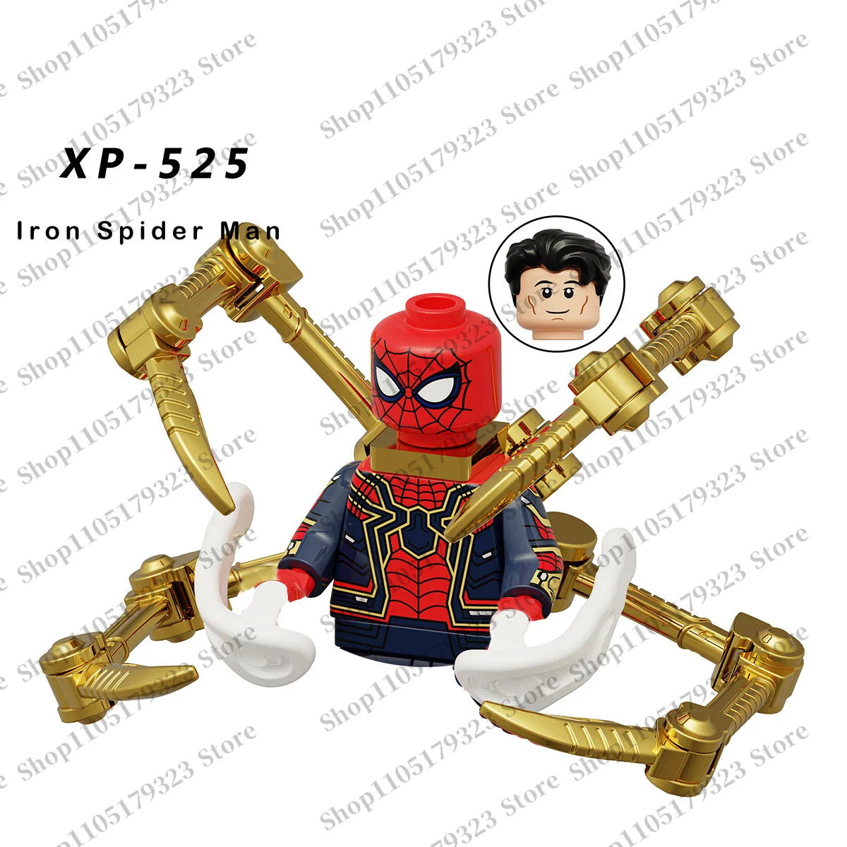 Superhero Building Block Figures Mini Brick Toys