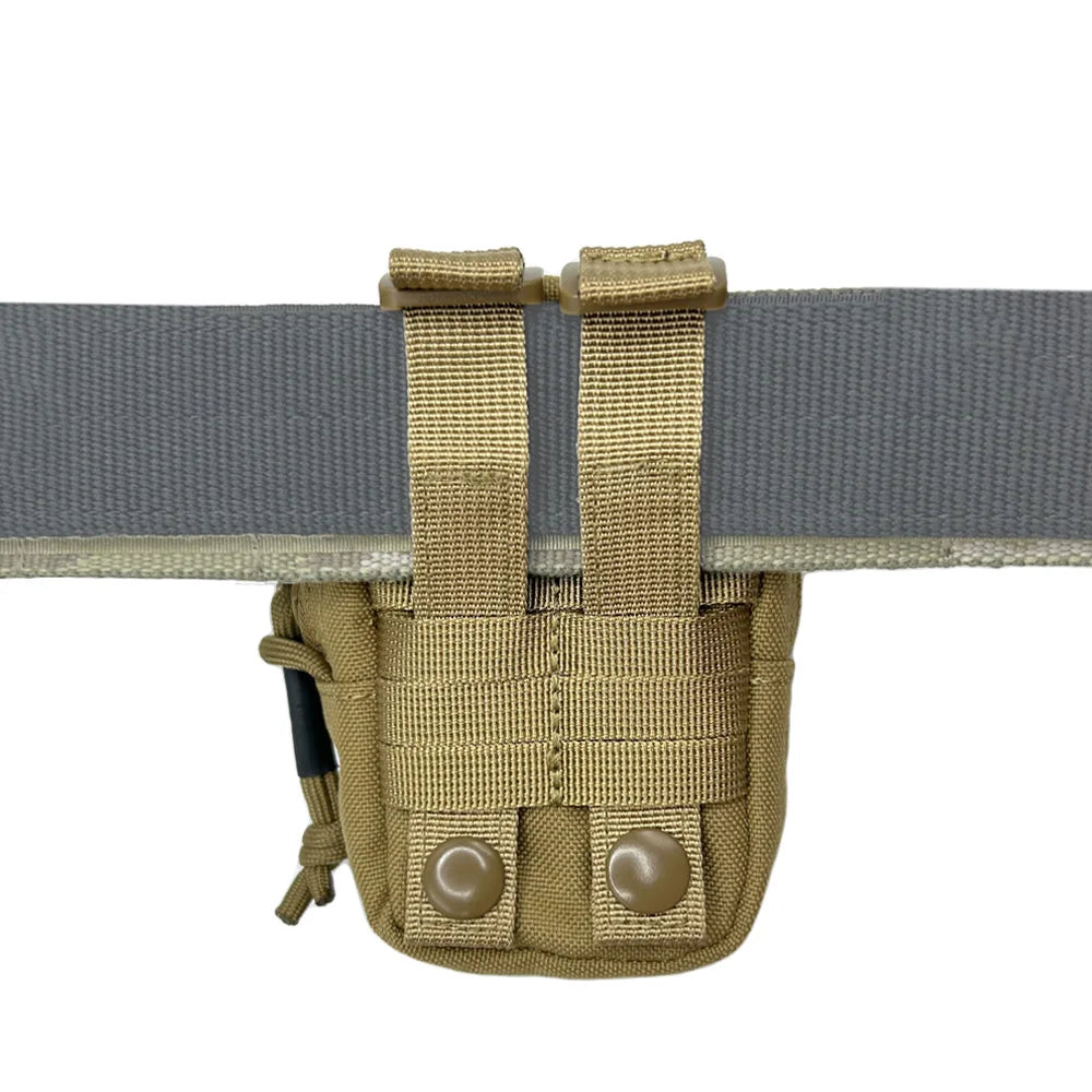 Disposable Glove Pouch Nylon MOLLE Belt Carrier for EMT & Tactical Use