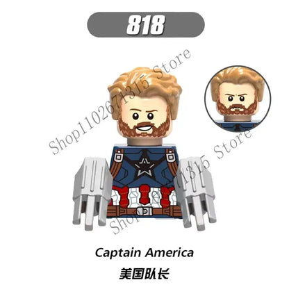Marvel Avengers Building Block Figures Superhero Bricks