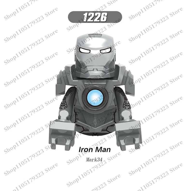 Superhero Building Block Figures Mini Brick Toys
