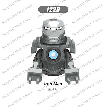 Superhero Building Block Figures Mini Brick Toys