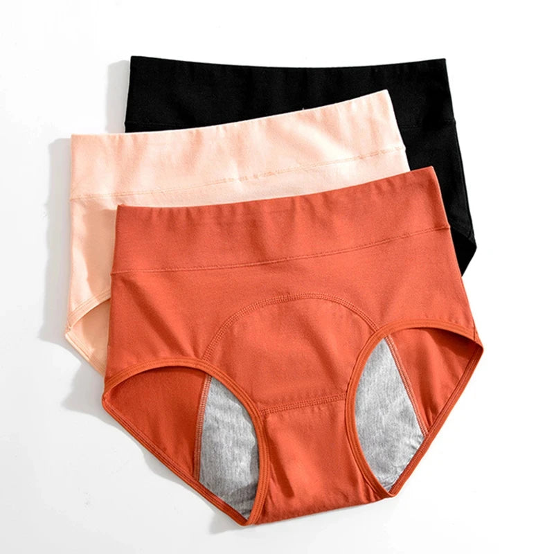 Menstrual Panties High Waist Leak Proof Period Underwear