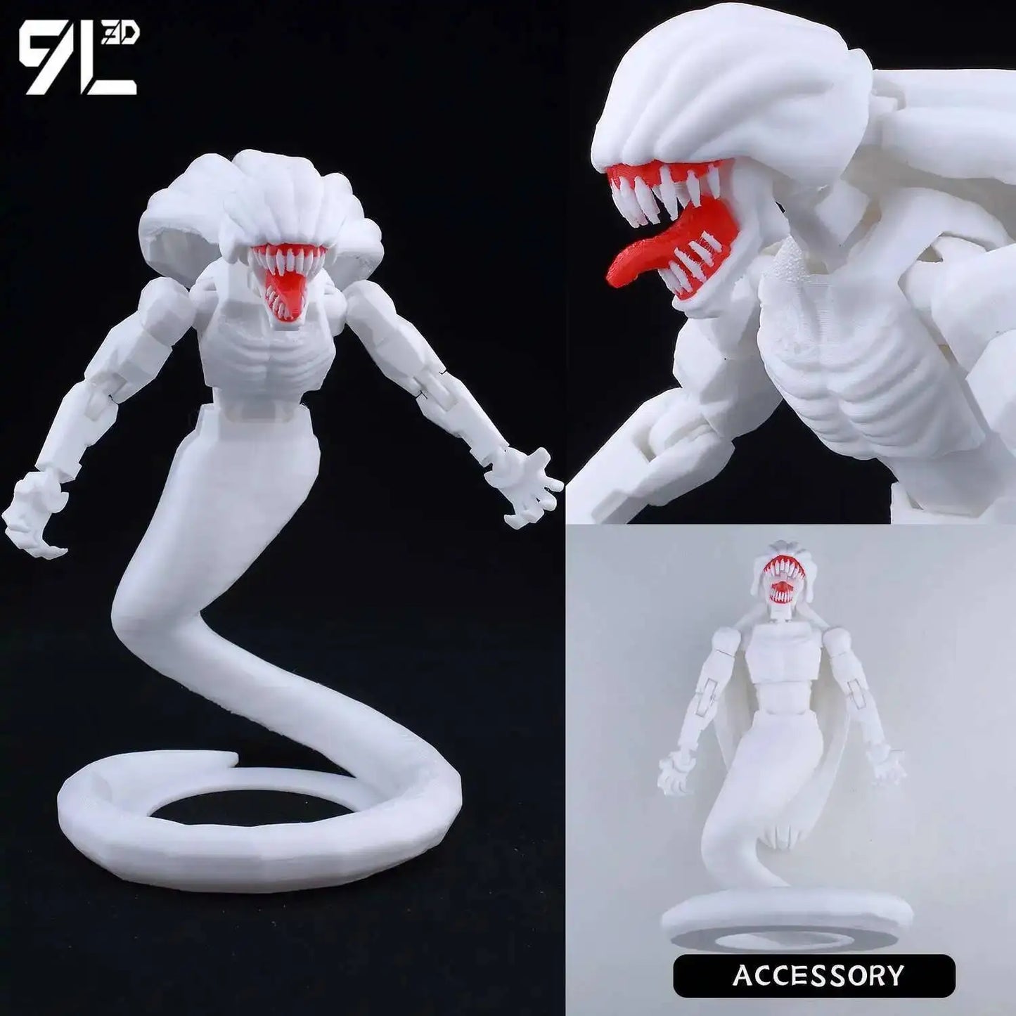 Poseable Anime Figure 3D Multi-Jointed Action Model Toy
