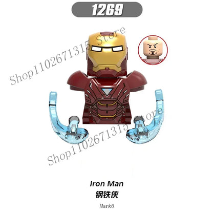 Marvel Avengers Building Block Figures Superhero Bricks