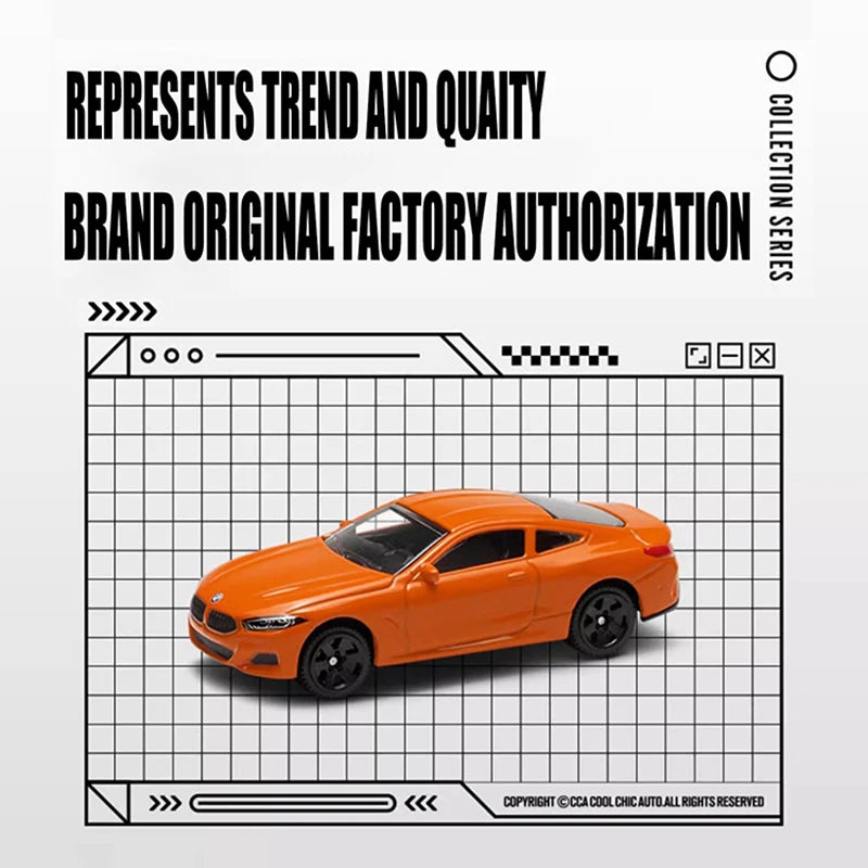 Diecast Model Car 1:64 Scale Alloy Mini Collectible Car