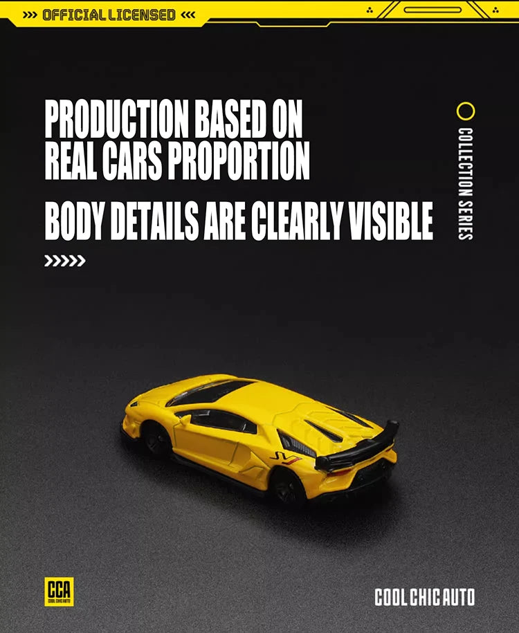 Diecast Model Car 1:64 Scale Alloy Mini Collectible Car