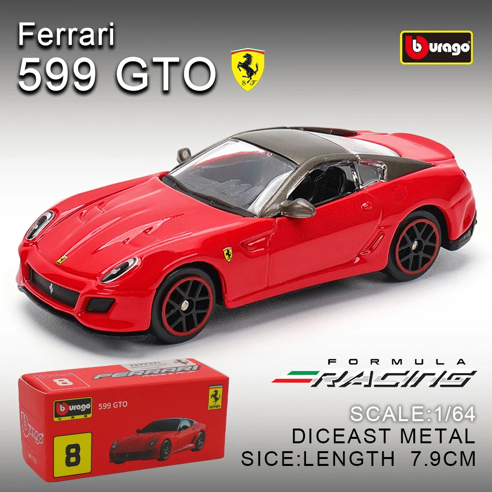 Bburago Ferrari Diecast Car Model 1:64 Collectible Toy