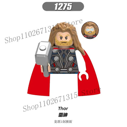Marvel Avengers Building Block Figures Superhero Bricks