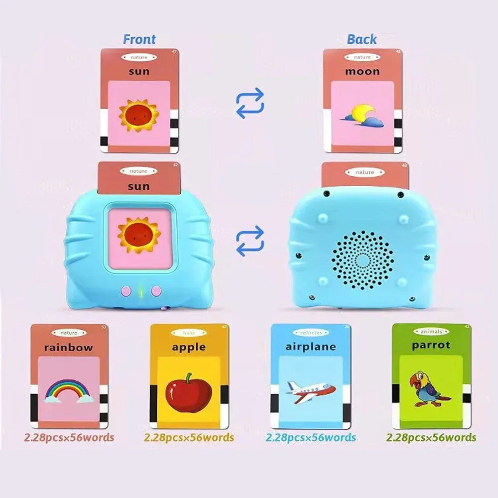 Talking Flash Cards Audio Learning Toy for Kids