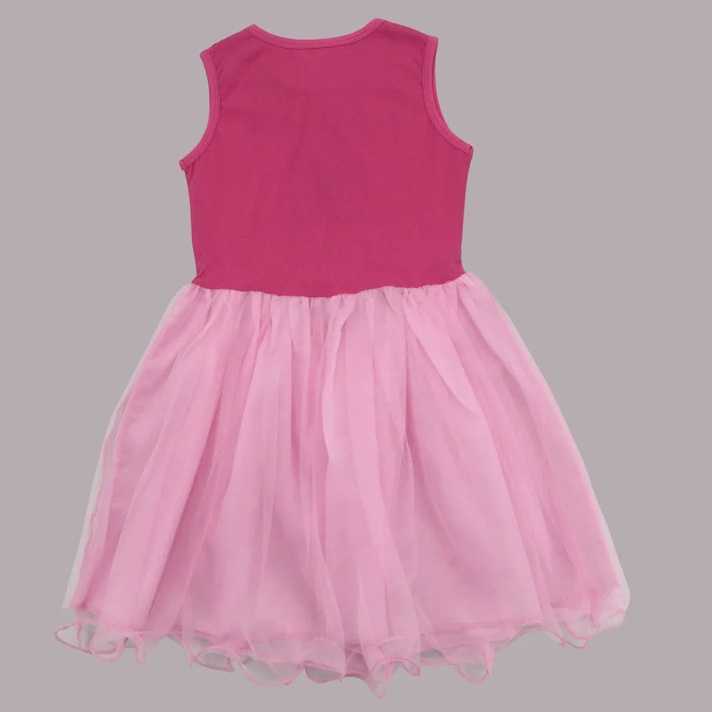 Girls Pink Halloween Costume Dress for Cosplay & Parties