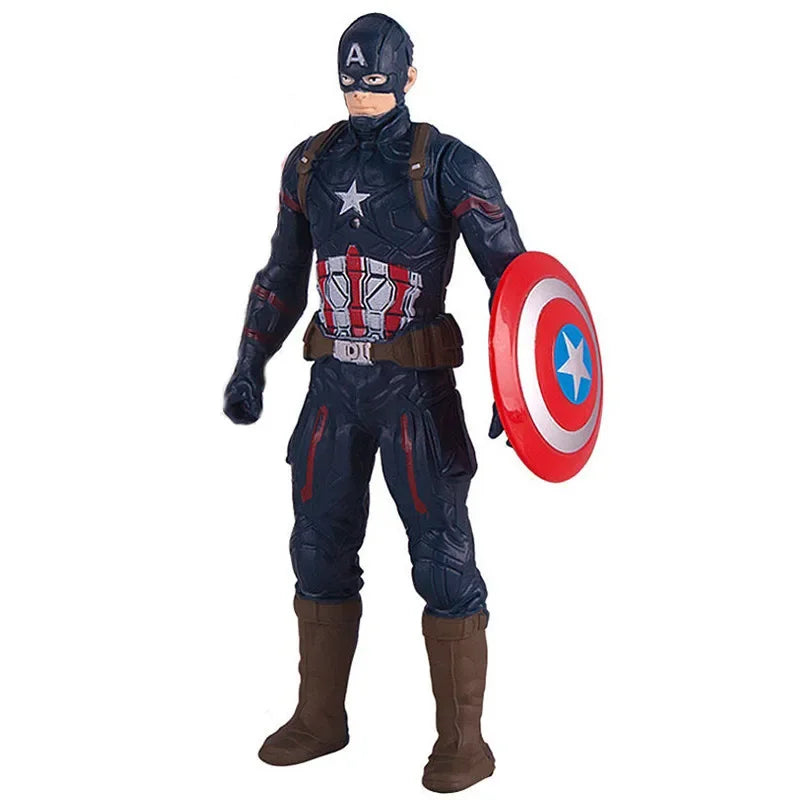 Superhero Action Figure 17cm Luminous Collectible Model Toy