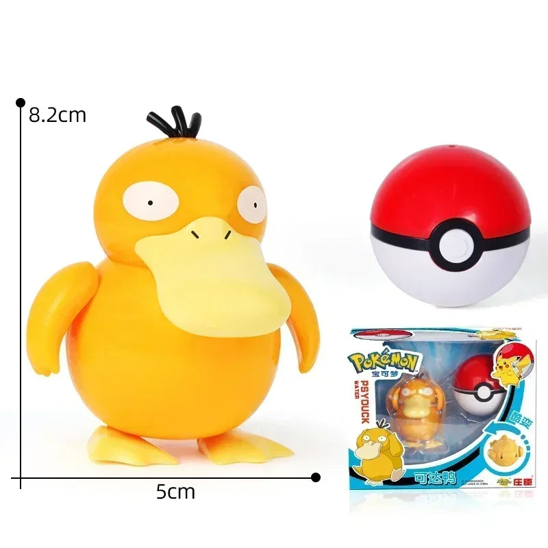 Pokémon Figure Toy Deform Poke ball Action Figure Set