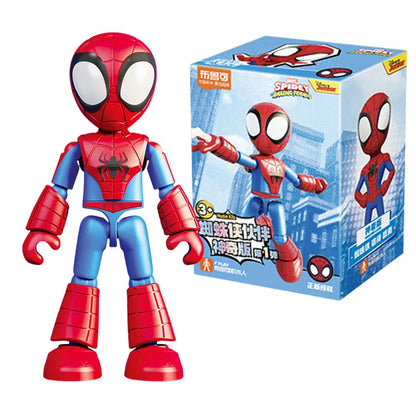 Marvel Spider Man Building Block Figure 12cm Model Kit