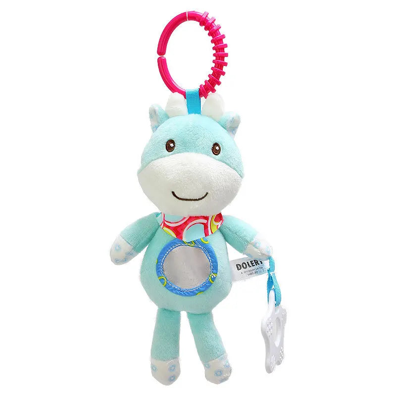Baby Crib Spiral Toy Plush Stroller & Car Seat Rattle