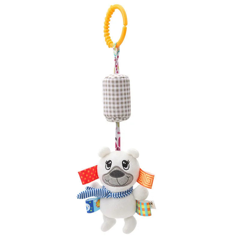 Baby Crib Spiral Toy Plush Stroller & Car Seat Rattle