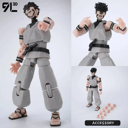 Poseable Anime Figure 3D Multi-Jointed Action Model Toy