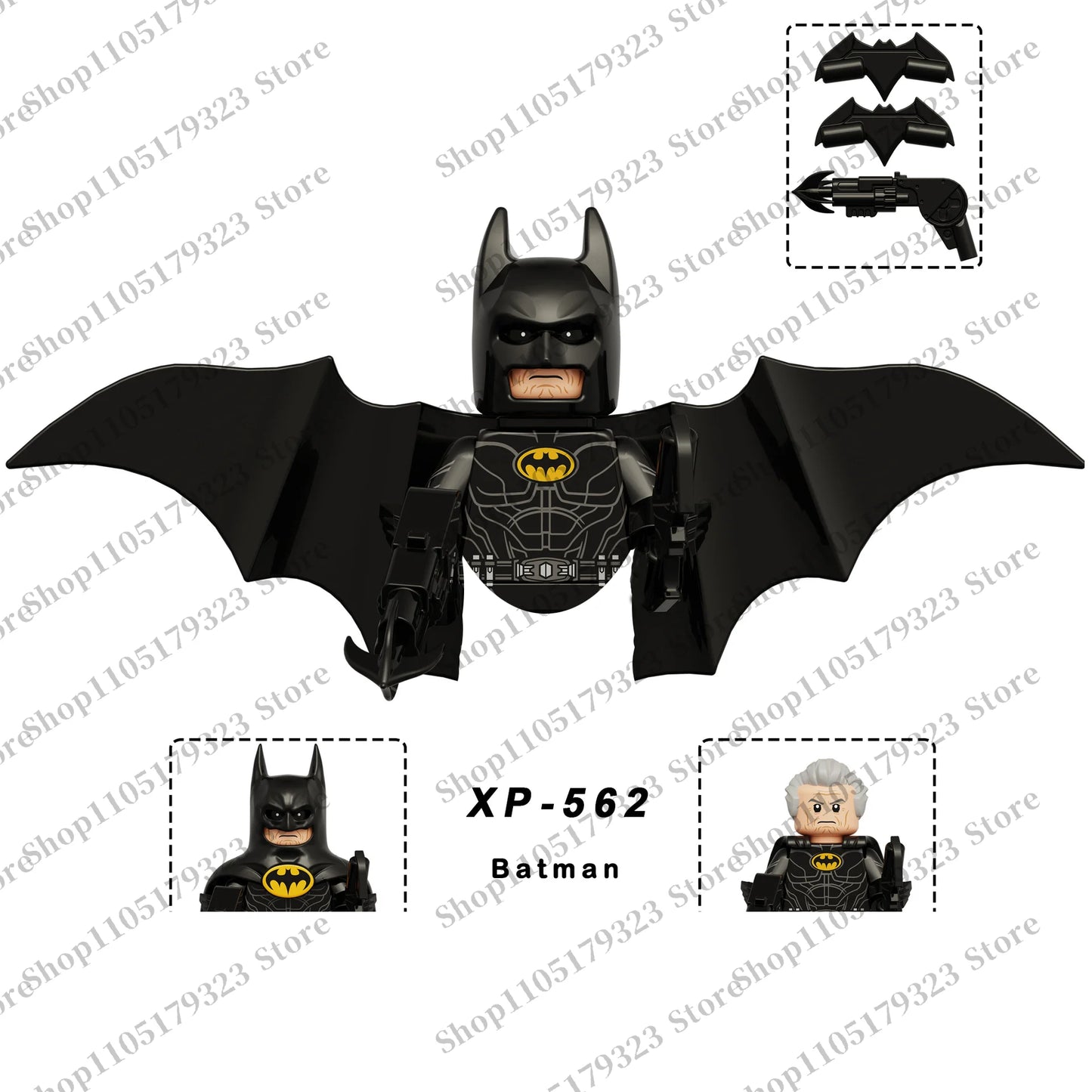 Superhero Building Block Figures Mini Brick Toys
