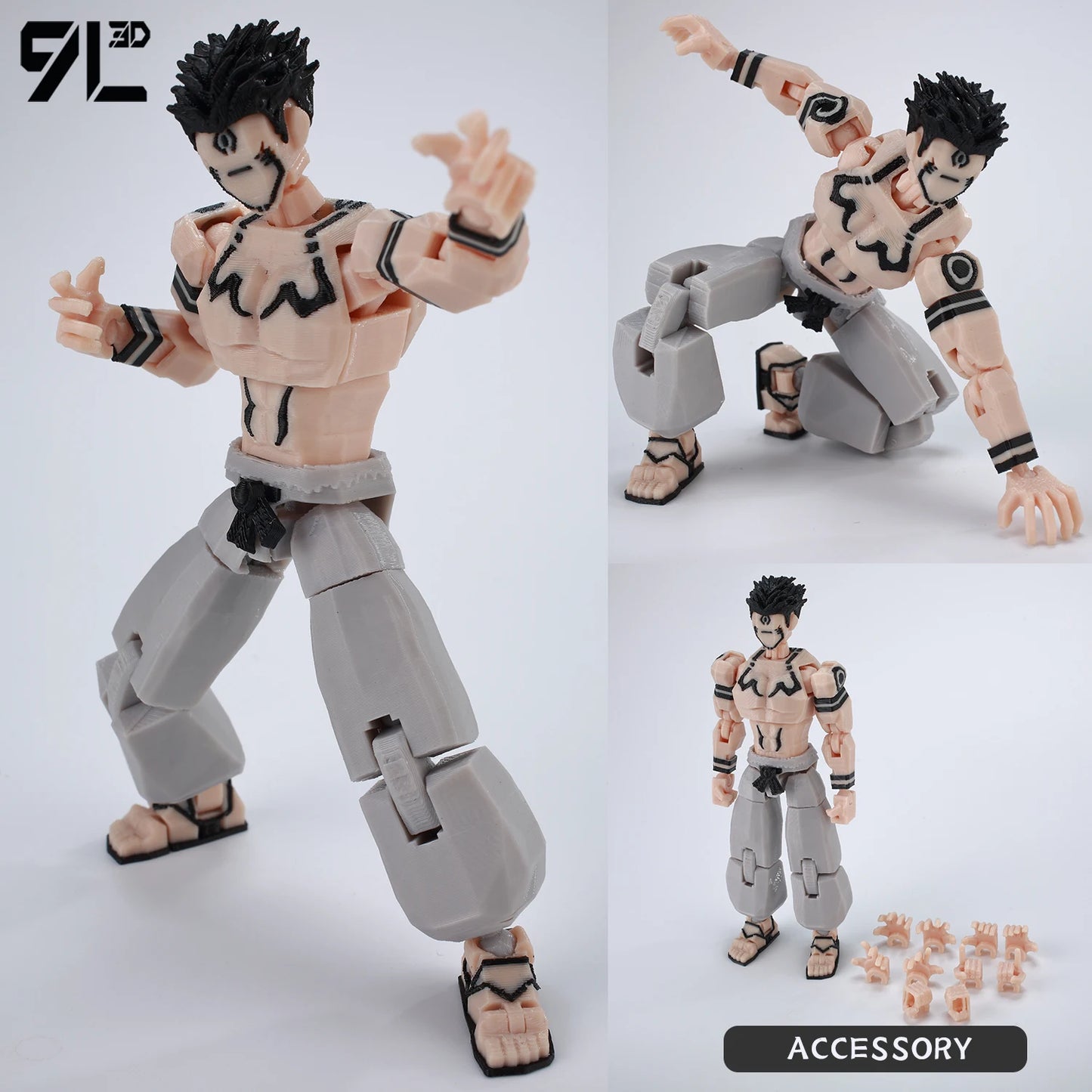 Titan 13 Action Figure 14cm Poseable Robot Model