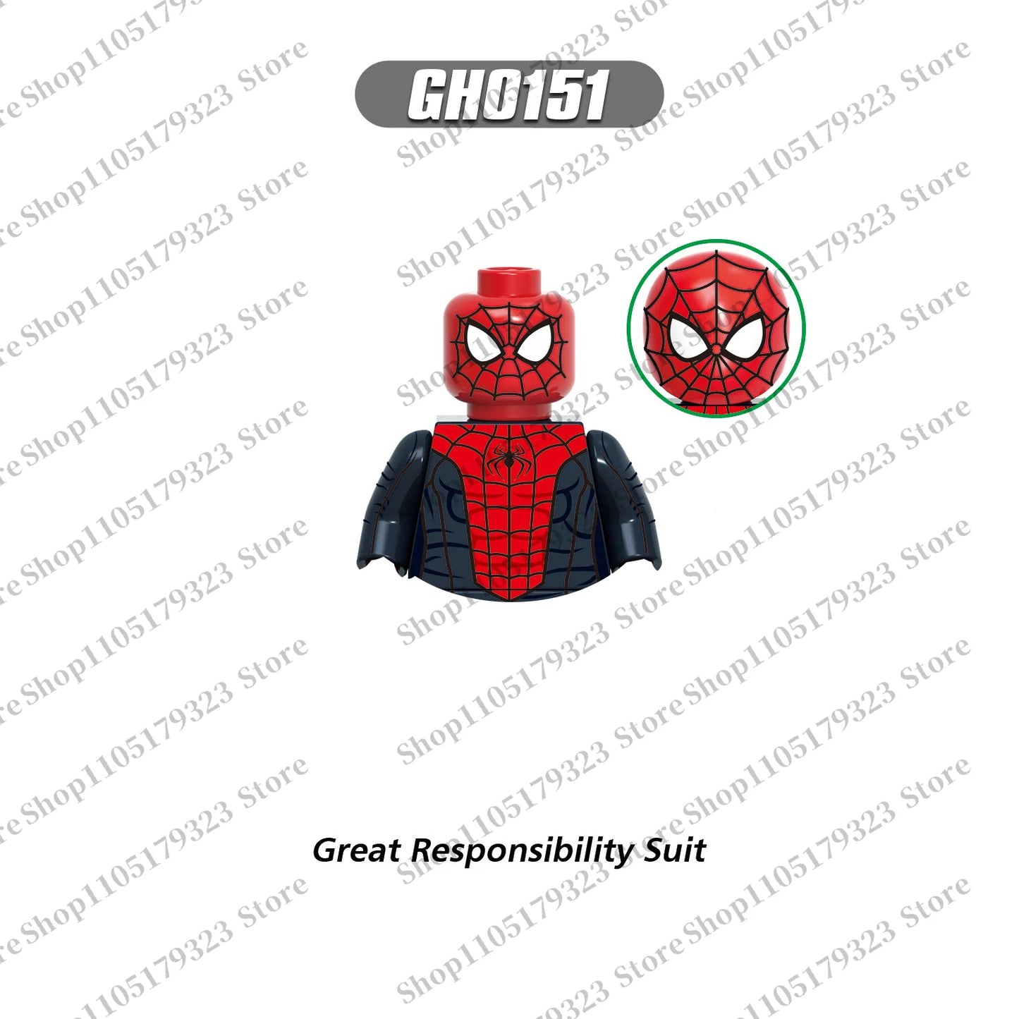 Superhero Building Block Figures Mini Brick Toys