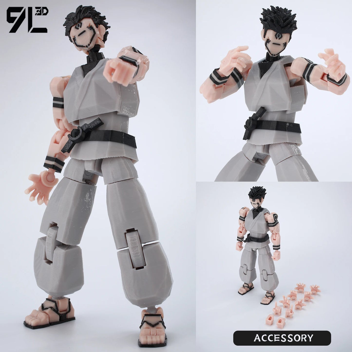 Titan 13 Action Figure 14cm Poseable Robot Model