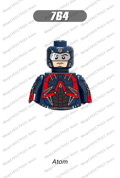Superhero Building Block Figures Mini Brick Toys