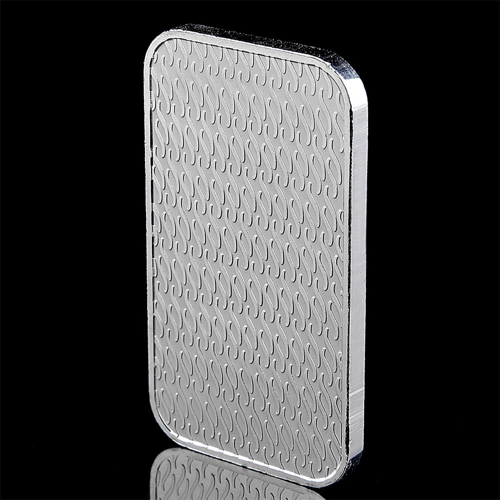1 Troy Ounce Silver Bar with Display Case Collectible