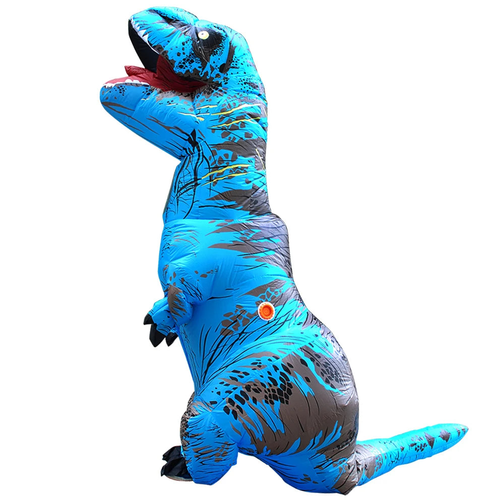 Inflatable T-Rex Costume Funny Dinosaur Halloween Suit