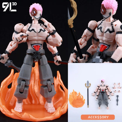 Titan 13 Action Figure 14cm Poseable Robot Model