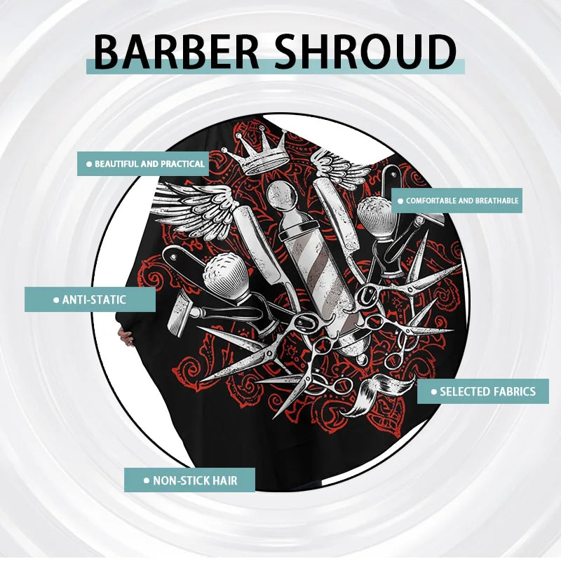 Hair Cutting Cape – Professional Barber & Salon Gown