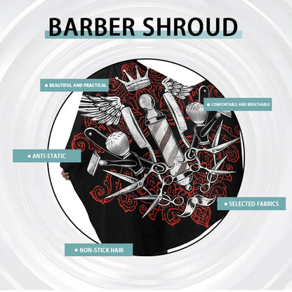 Hair Cutting Cape – Professional Barber & Salon Gown