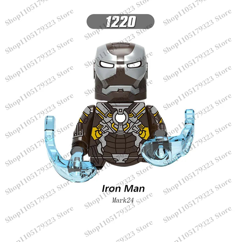 Superhero Building Block Figures Mini Brick Toys