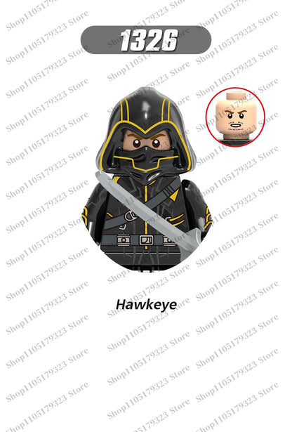 Superhero Building Block Figures Mini Brick Toys